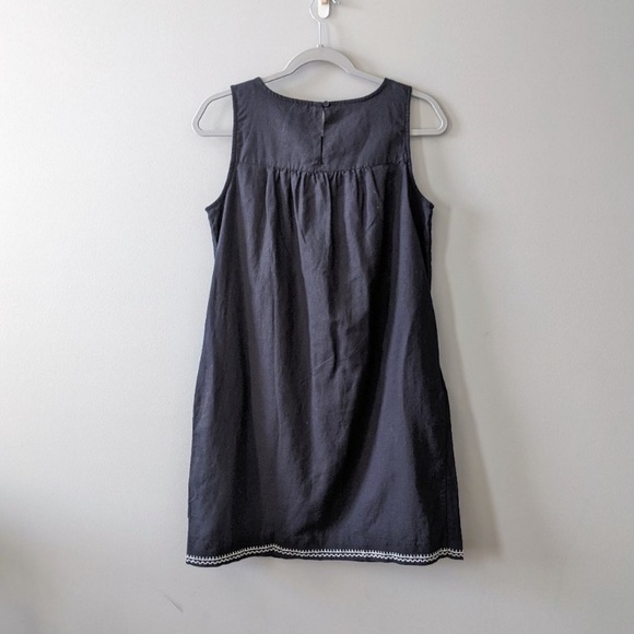 J. Crew Linen-blend Embroidered Mini Dress - Picture 2 of 2